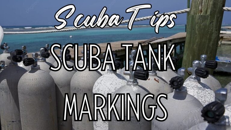 Scuba Tank Markings (According to a scuba instructor)