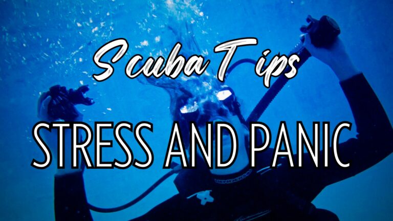 Scuba Diving and stress and panic (According to a scuba instructor)
