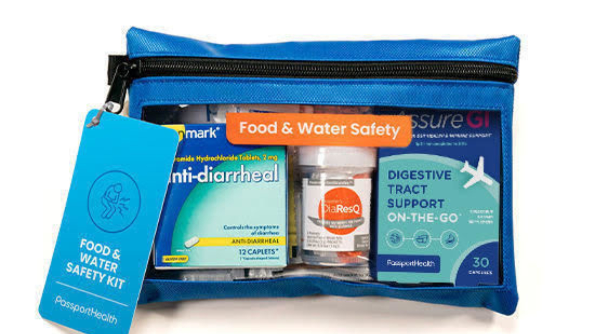 photo of PassportHealth travel kit.