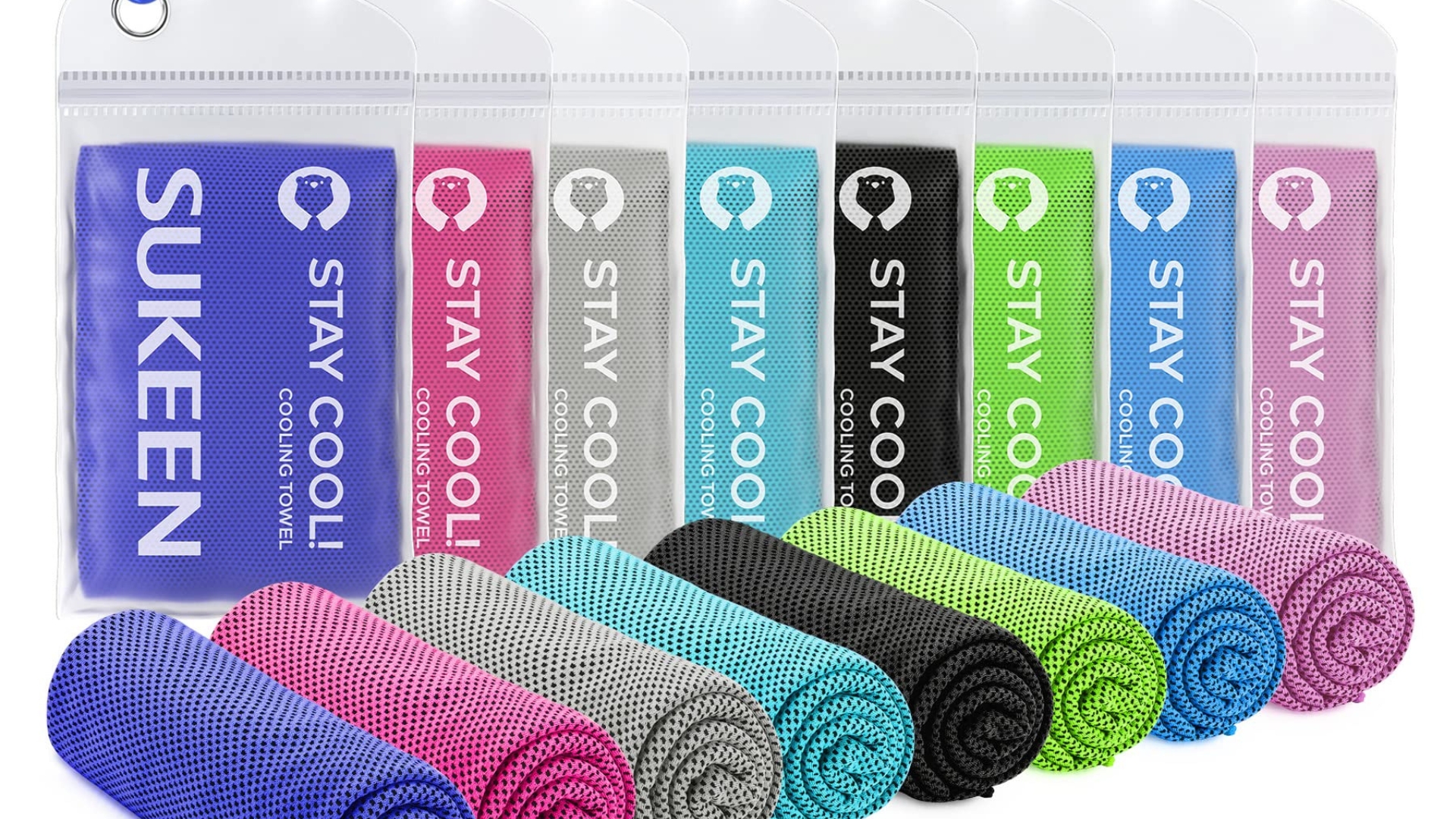 Photo of cooling towels.