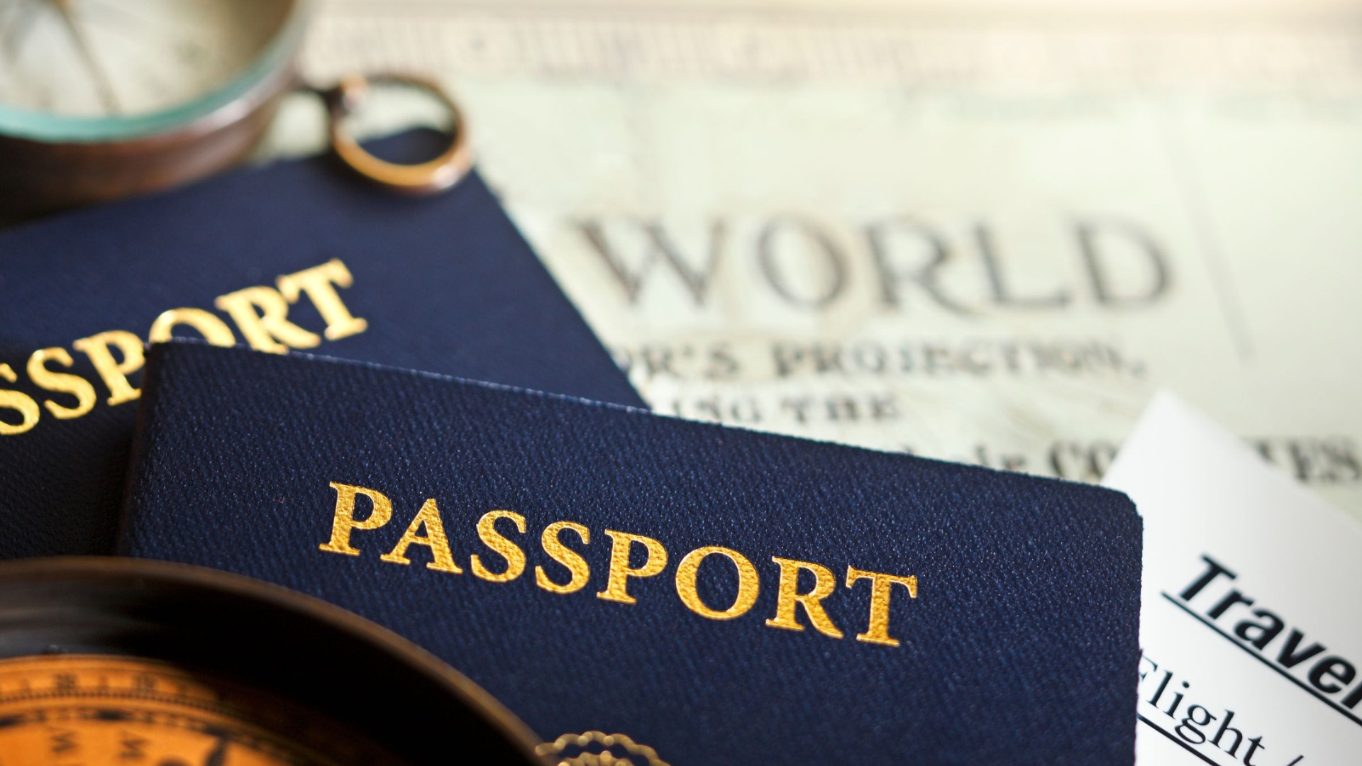 Photo of passport.
