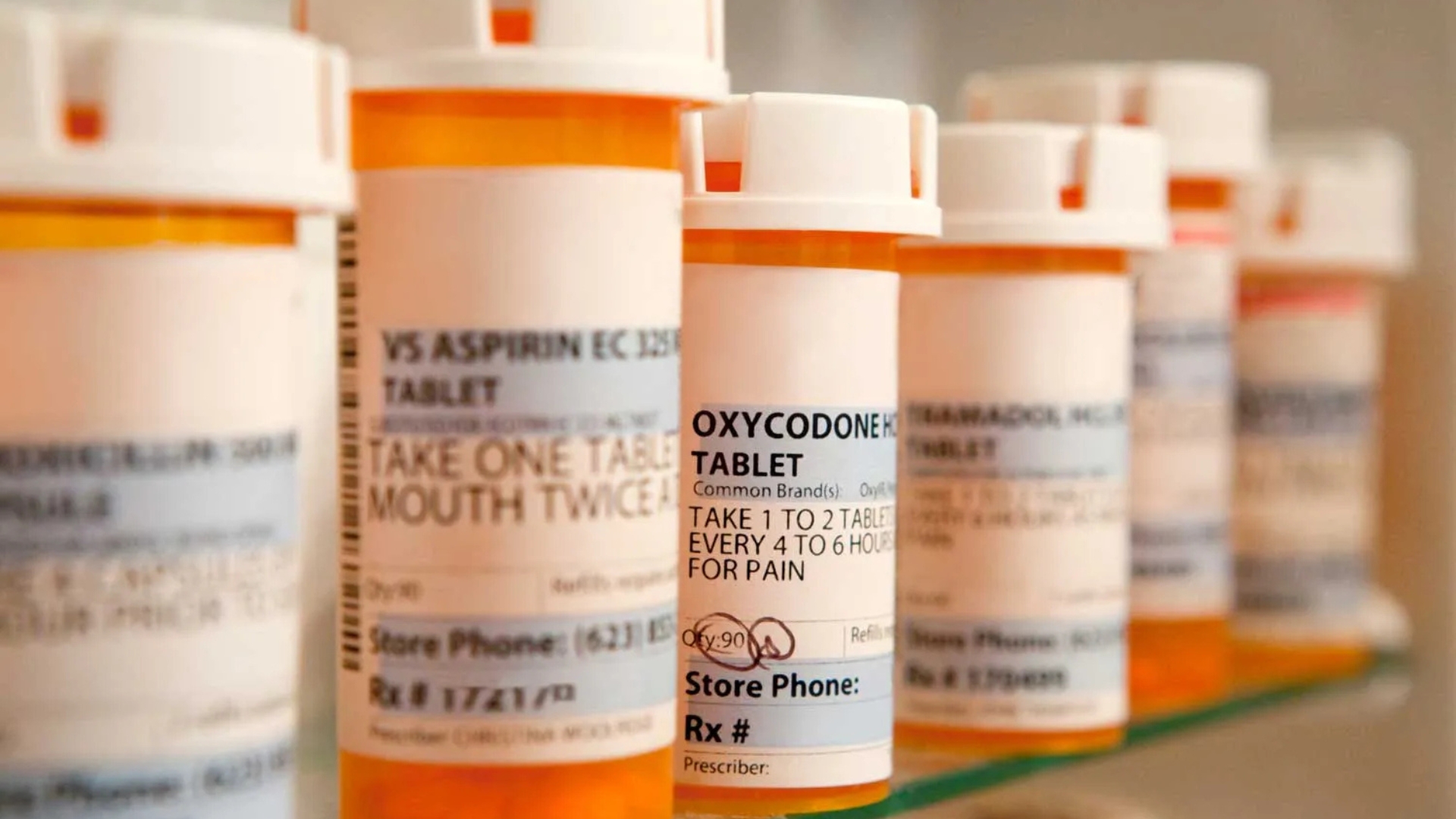 Photo of prescription medications.
