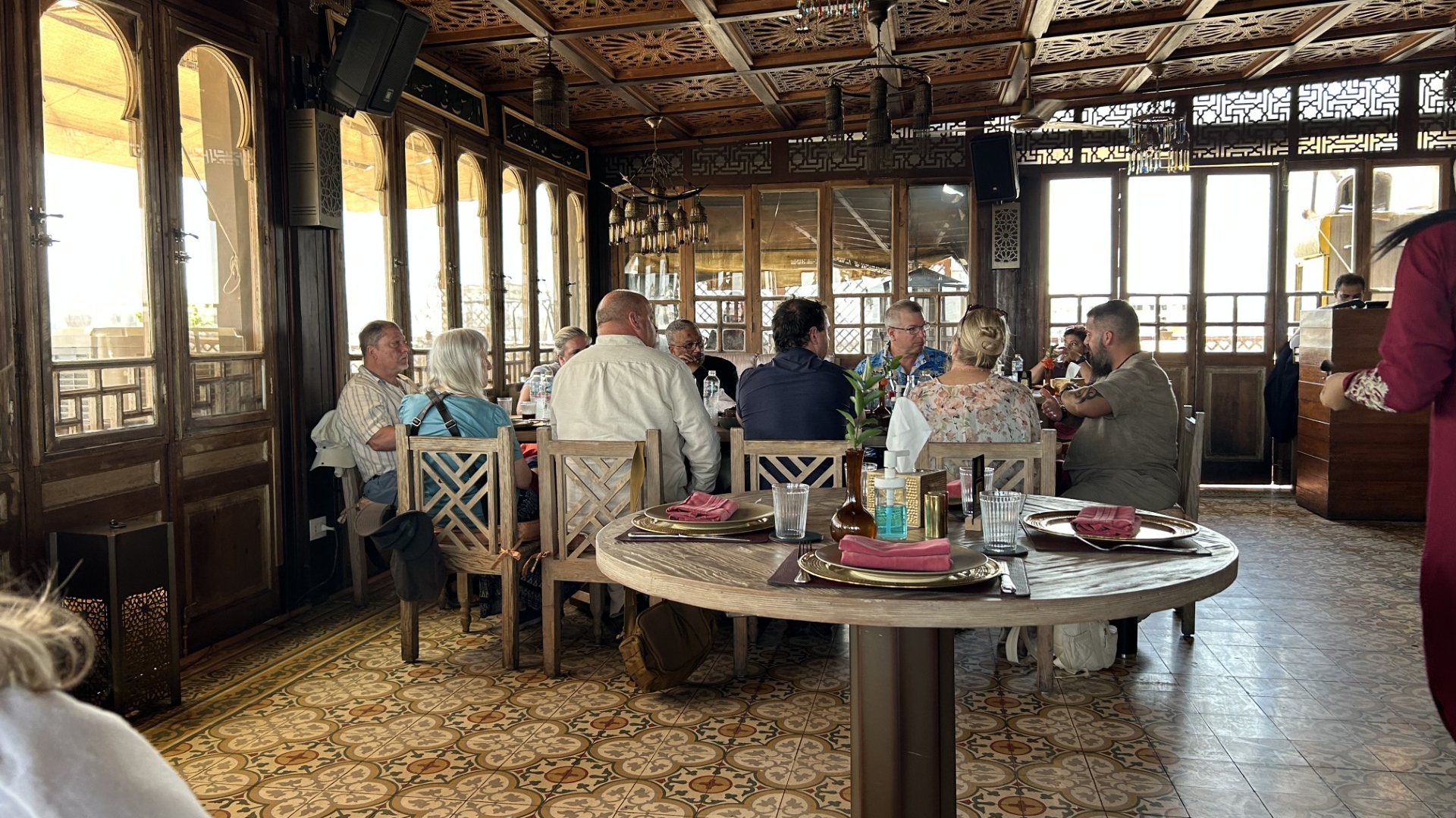 Photo inside Zeeyara Resturant.