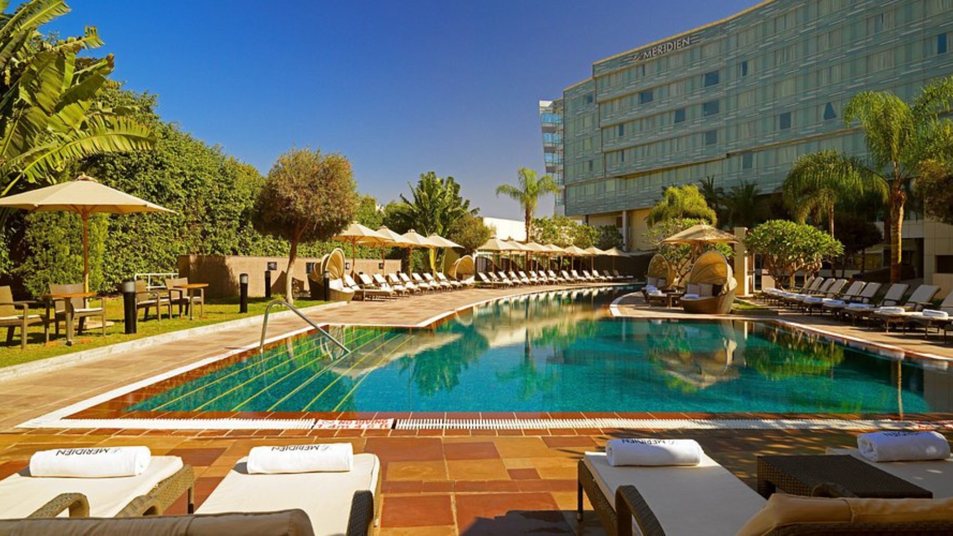 Photo of the Le Meridien Cairo Airport hotel.