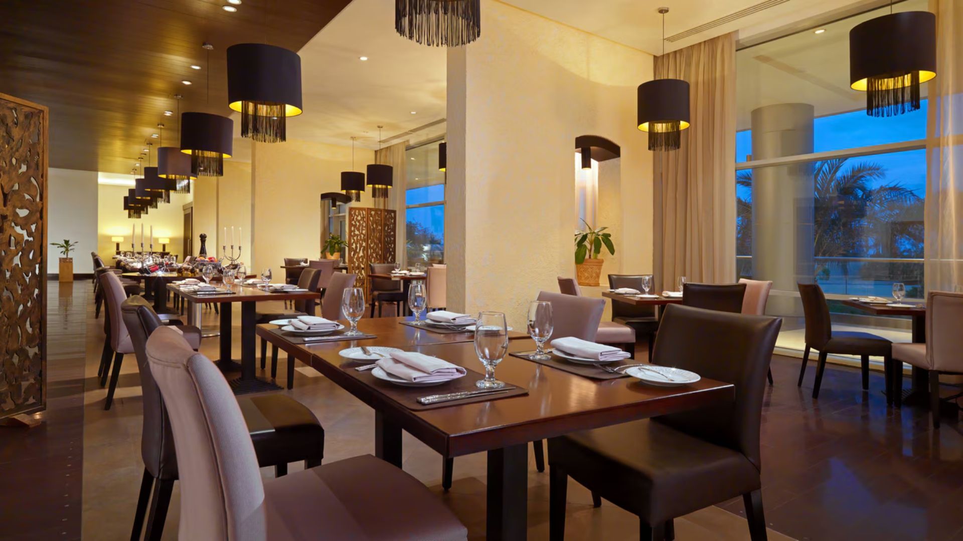 Photo of a restaurant in the Le Meridien.