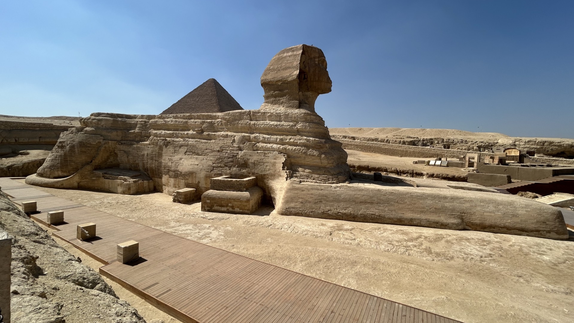 Photo of the great Sphinx.