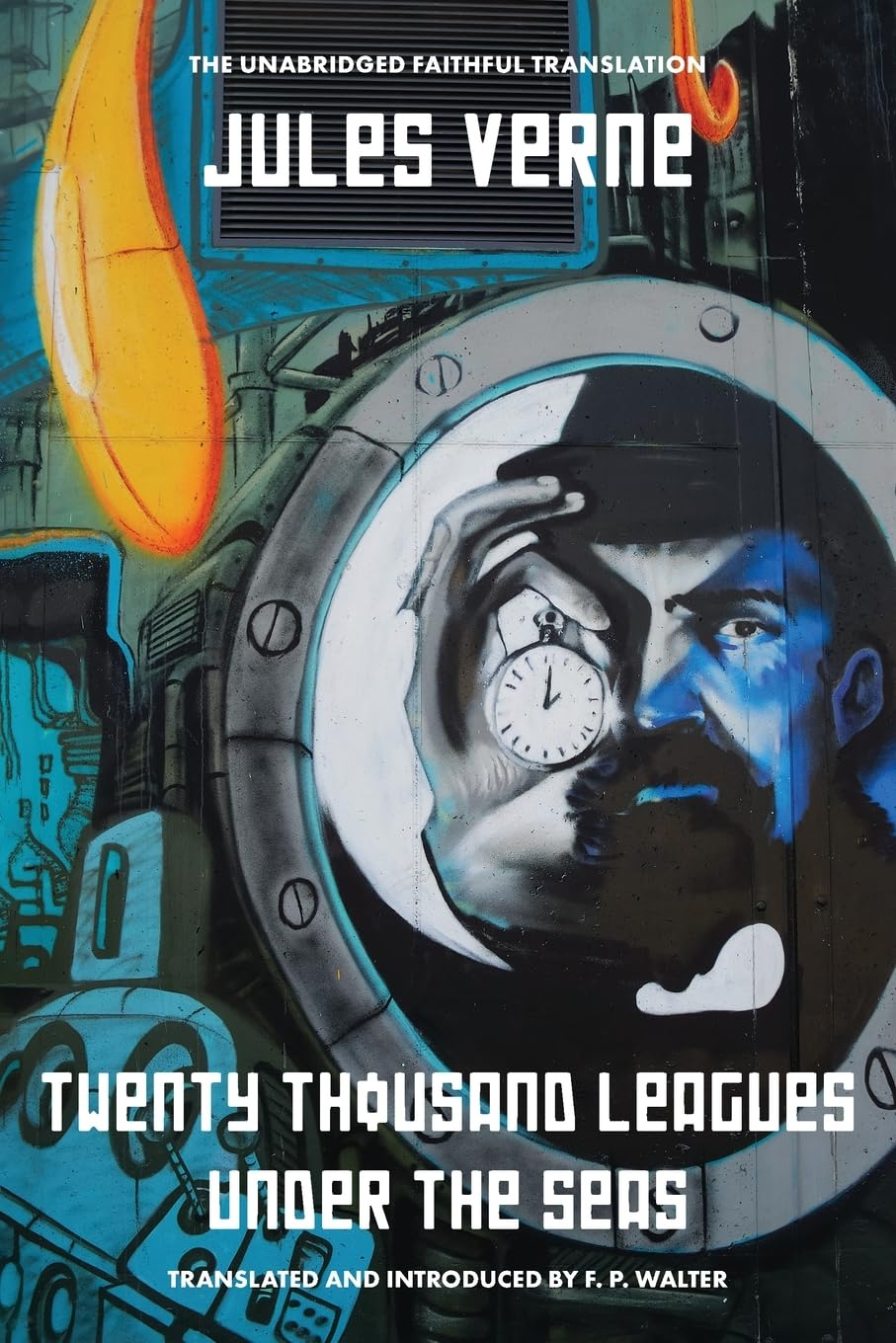 The book cover of Twenty Thousand Leagues Under the Sea by Jules Verne