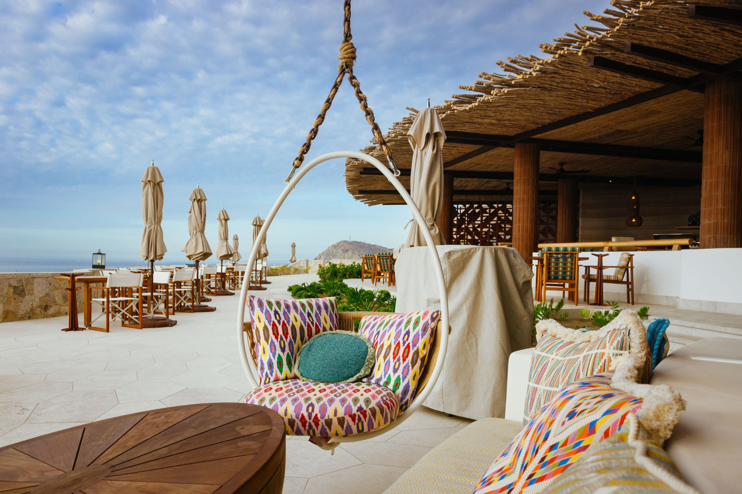 A hammock outside at a resort